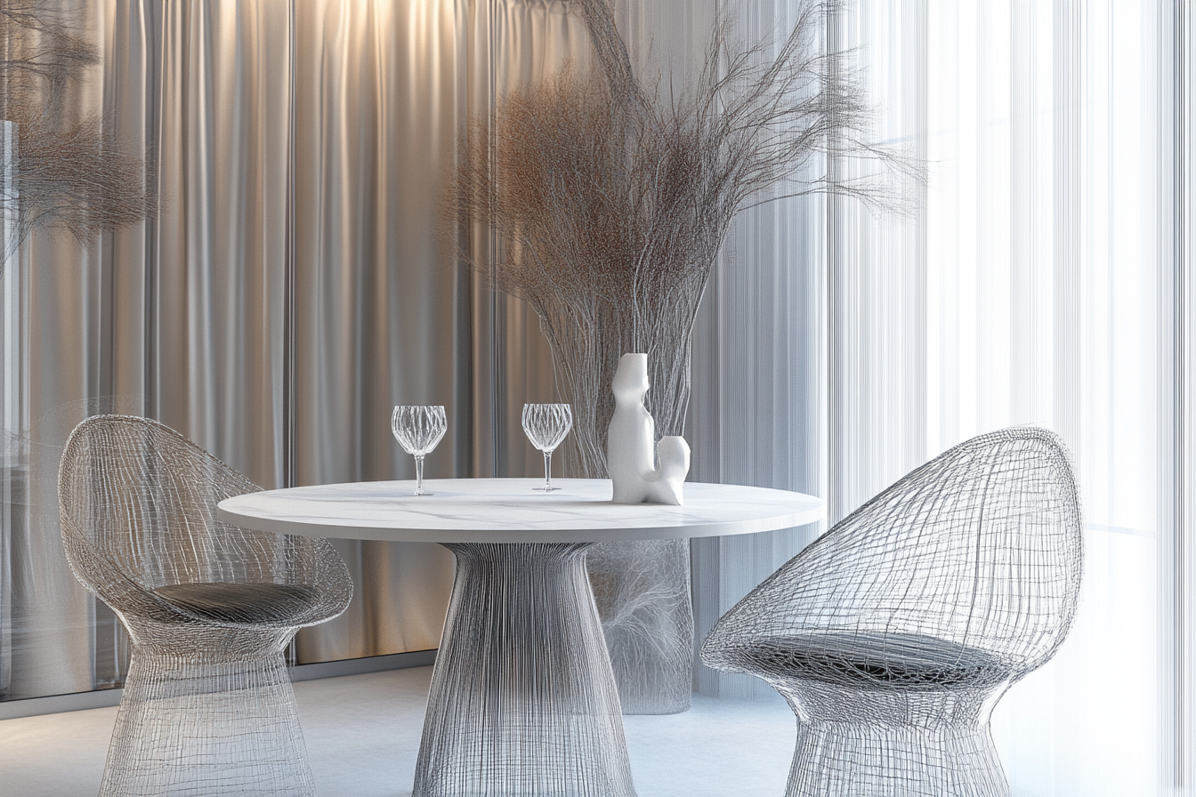 Rendering di esempio corso di 3d studio max e vray per rendering di interni