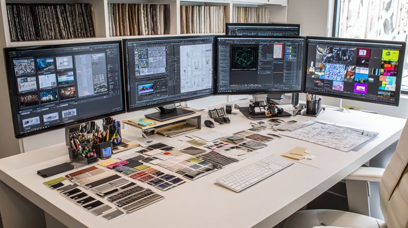 Rendering di interni: workstation e software di ultima generazione